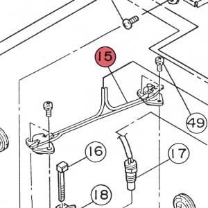 15) Thermostat assembly