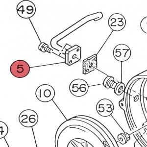 5) Pipe assembly