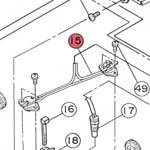 15) Thermostat assembly