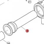 3) Burner tube (combustion chamber)