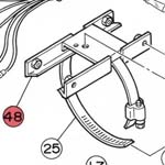 48) Bracket assembly