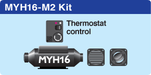 MYH16 Marine + 2 hot air outlets