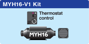 MYH16 Vehicle + 1 hot air outlet