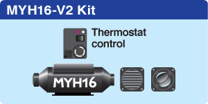 MYH16 Vehicle + 2 hot air outlets